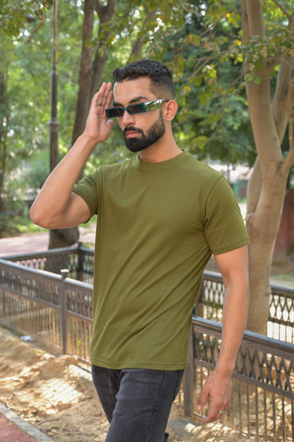 Caracals Olive Green T-shirt